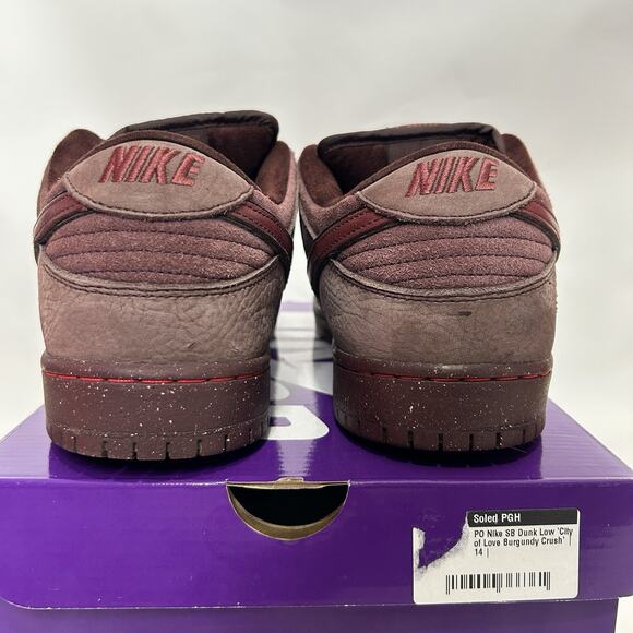 Nike SB Dunk Low City of Love “Burgundy Crush” FN0619-600 main image 5